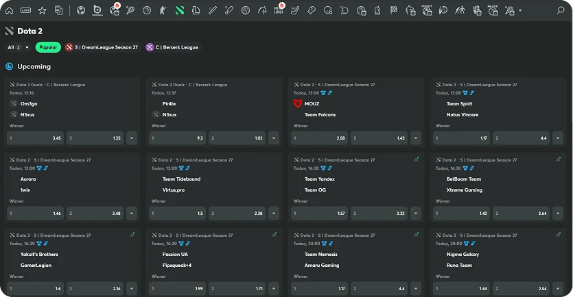 bc game casino esports betting dota2 in english