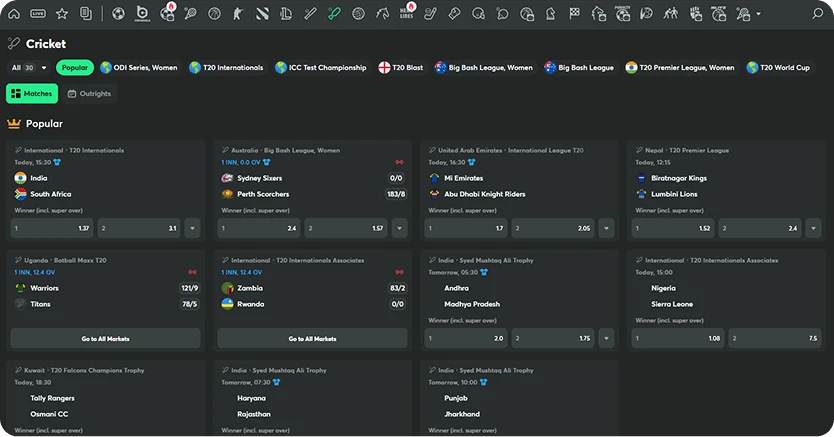 bc game casino sports betting cricket in english