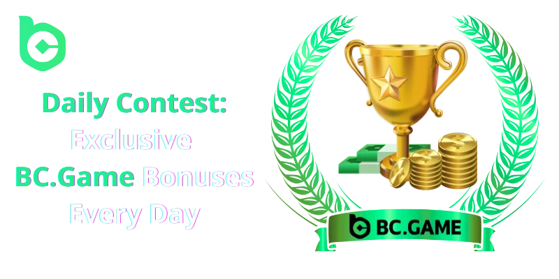 daily contest promotion at the bc.game casino