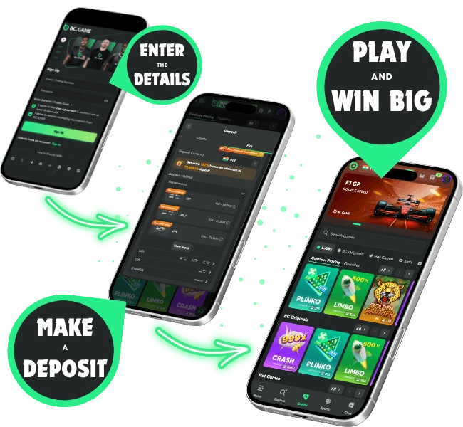 how to register at the bc.game casino: step-by-step