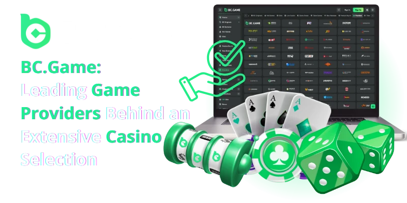 game providers at the bc game casino