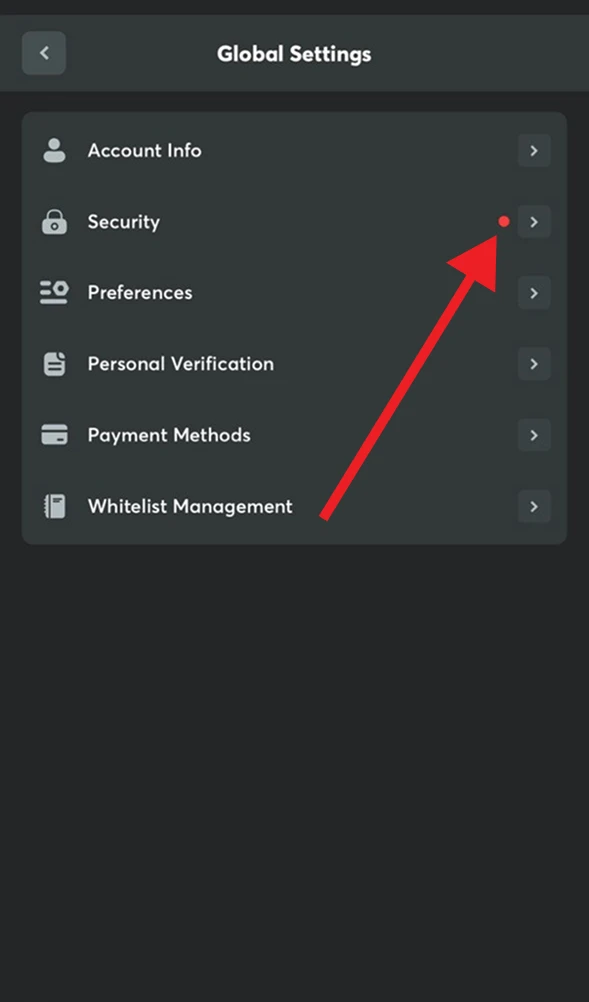 how to create and verify bc game account step 3