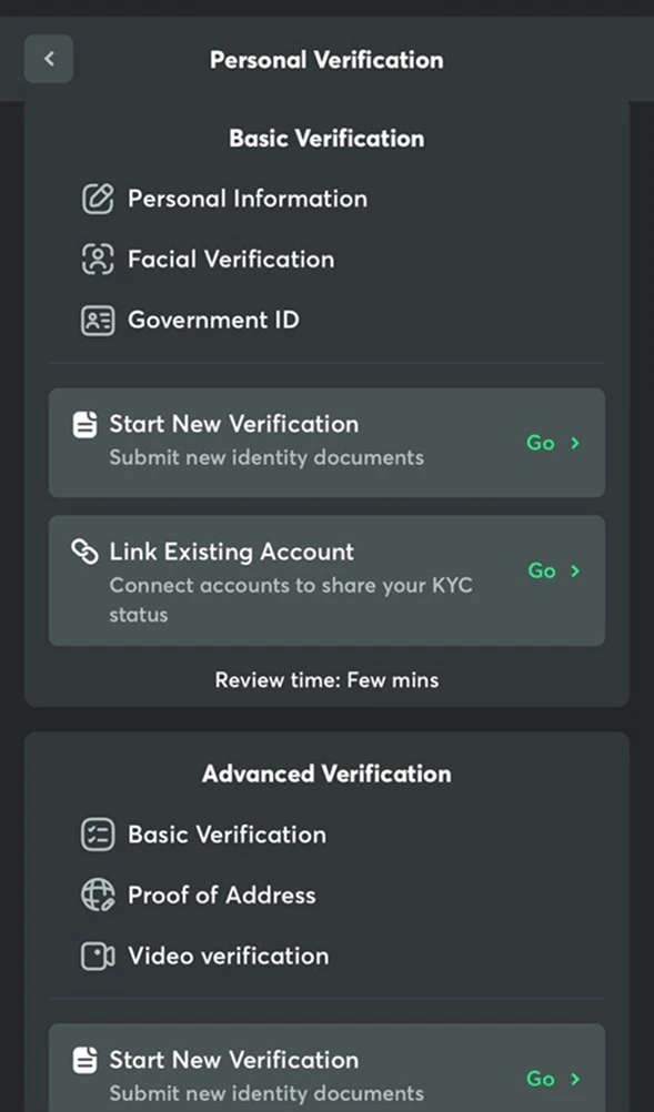how to create and verify bc game account step 6
