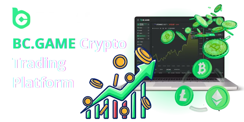 bc game crypto trading platform up down