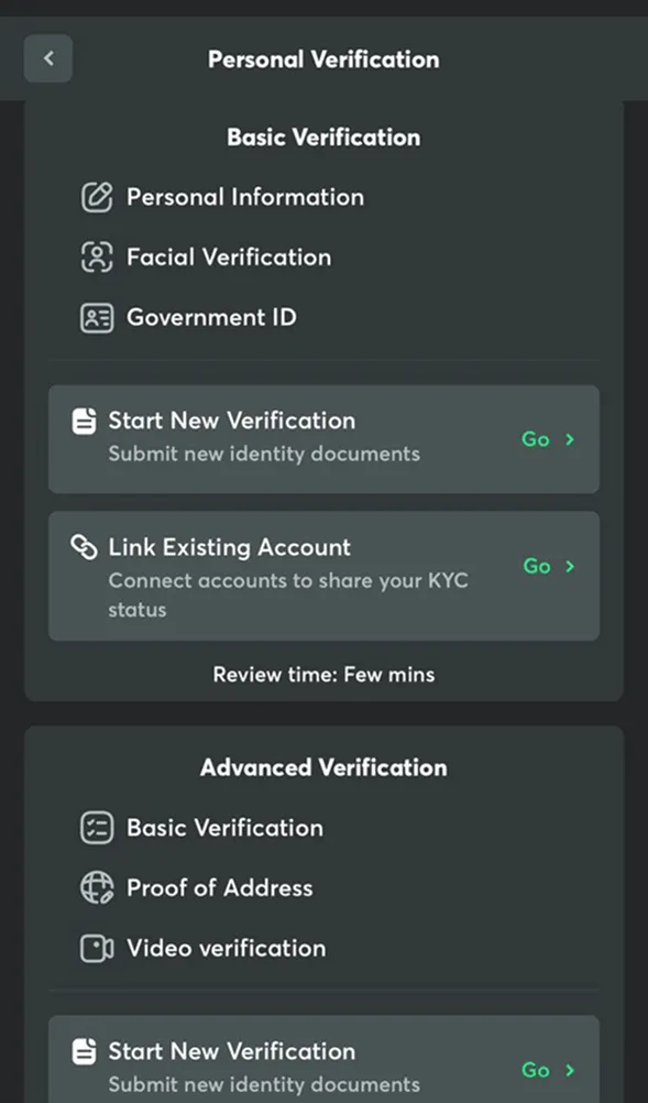how to create and verify bc game account step 6